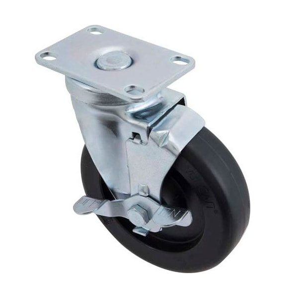 CASTER W/BR  PLATE  5" for Frymaster - Part# FM810-0357